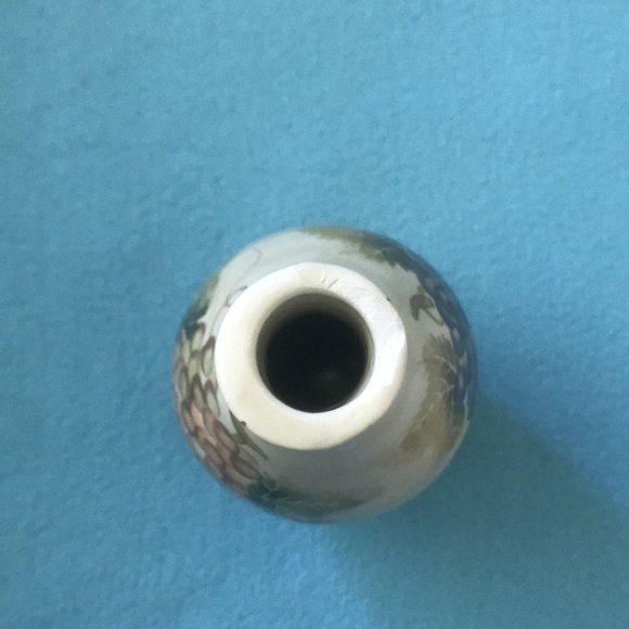 OIL DISPENSER BED BATH AND BEYOND “Bordeaux” vintage hand painted grapes 22 oz - Picture 3 of 7